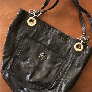 Authentic Coach Alex bag black